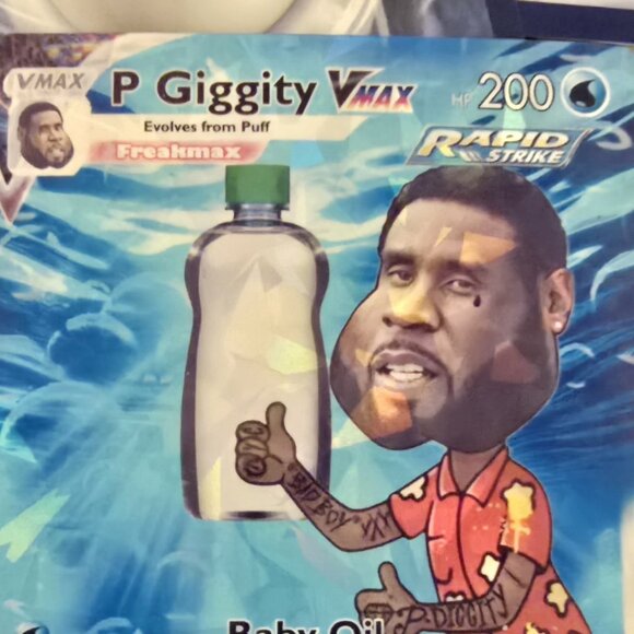 P Giggity Pokemon Card - Puff Daddy - quagmire/p ditty - Picture 3 of 10